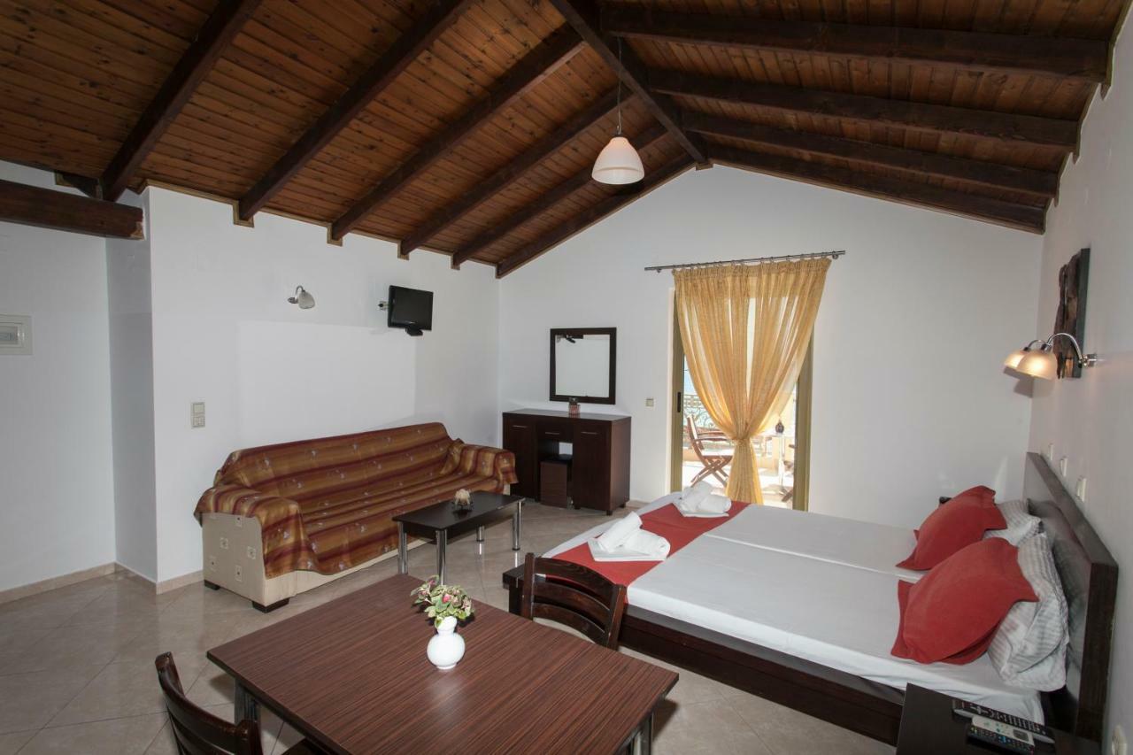 Siarbas Hotel Paralia Vrachou Ngoại thất bức ảnh