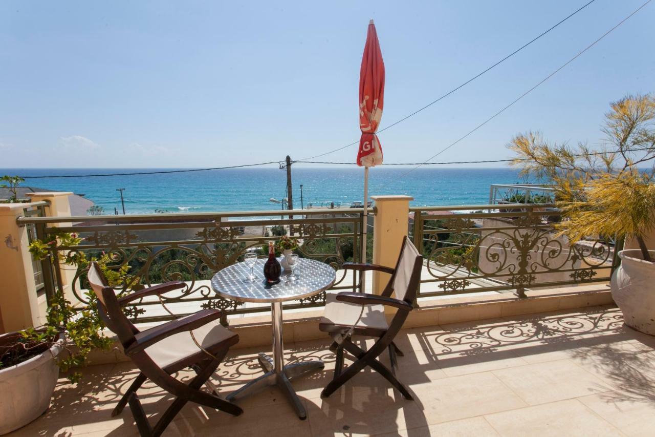 Siarbas Hotel Paralia Vrachou Ngoại thất bức ảnh