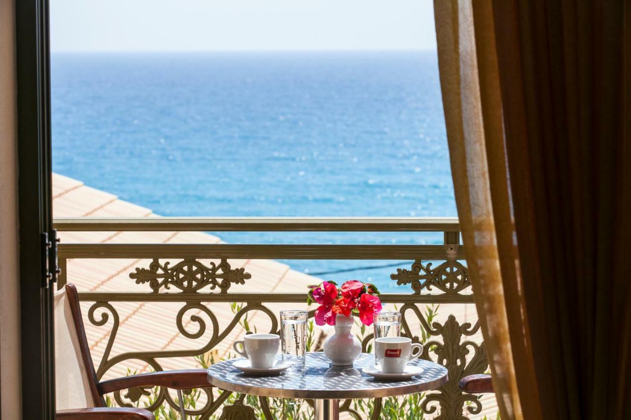 Siarbas Hotel Paralia Vrachou Ngoại thất bức ảnh